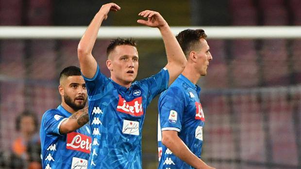 Seconda Maglia Napoli PIOTR ZIELINSKI Seconda Maglia Napoli PIOTR ZIELINSKI